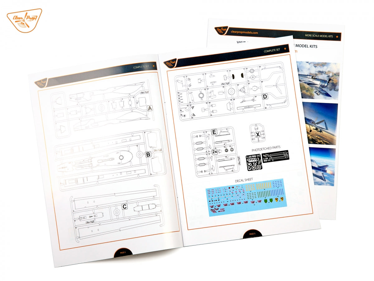 Clear Prop! CP4808 MQ-1C UAV ADVANCED KIT 1/48 – immagine 7