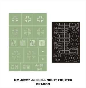 Montex MM48227 Ju-88C-6 CHASSEUR DE NUIT DRAGON