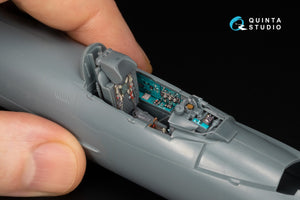 Quinta Studio QD+48576 MiG-21SM Fishbed-J 3D-Printed &amp;amp; coloured Interior on decal paper (Eduard) (with 3D-printed resin parts) 1/48 – immagine 11