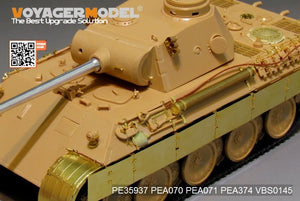 Maquette Voyager PE35937 Chars Panther D allemands de la Seconde Guerre mondiale (modèle de base) pour MENG TS-038 au 1/35 – image 6