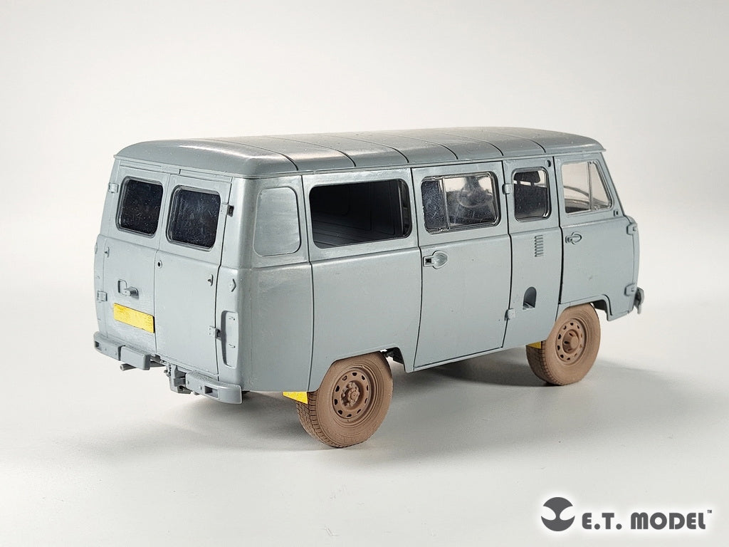 ET Model P35-115 Fourgon militaire russe UAZ 3909 Roues affaissées Pour ZVEZDA 3644 1/35 – image 7