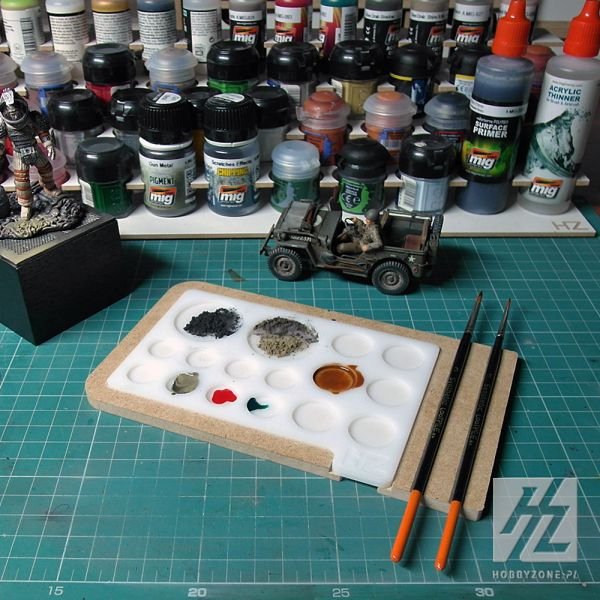 Hobby Zone HZ-pm1 Akrylowa Paleta do Malowania – immagine 3