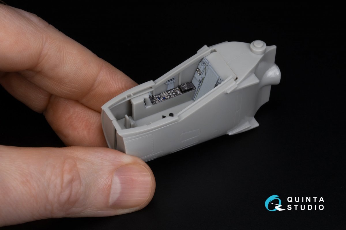 Quinta Studio QD48309 AV-8B Late 3D-Printed &amp;amp; coloured Interior on decal paper (Hasegawa) 1/48 – immagine 13