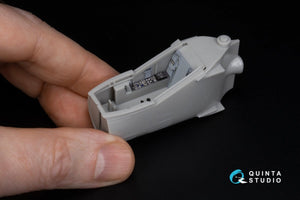 Quinta Studio QD48309 AV-8B Late 3D-Printed &amp;amp; coloured Interior on decal paper (Hasegawa) 1/48 – immagine 13