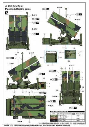 Trumpeter 01096 NASAMS(Norwegian Advanced Surface-to-Air Missile System) 1/35 – Bild 4