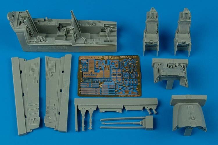 Aires 4421 F-15I Ra&amp;#39;am cockpit set 1/48 Revell