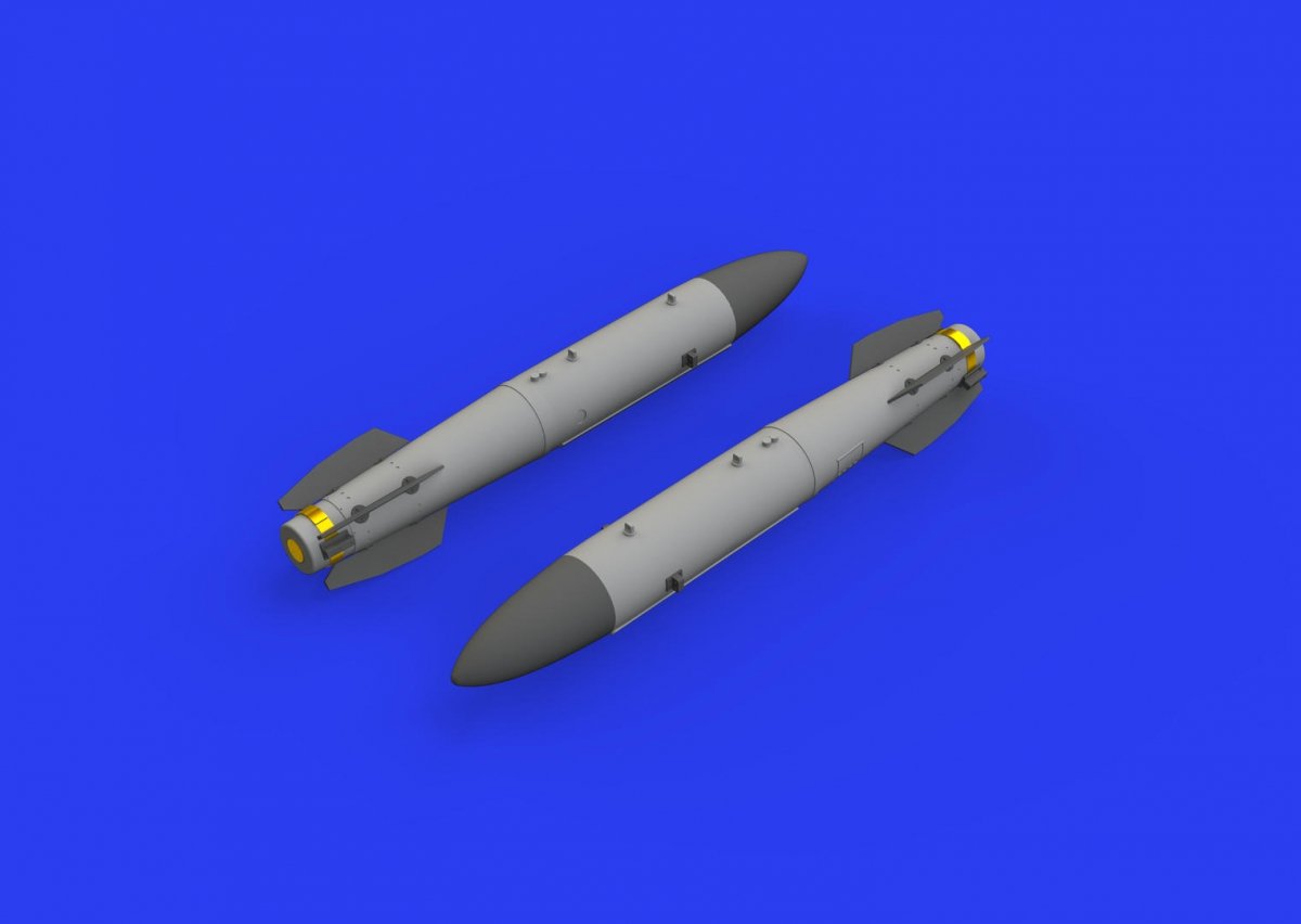 Eduard 648459 B43-0 Nuclear Weapon w/ SC43-3/ -6 tail assembly 1/48 – immagine 2