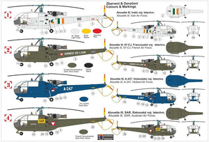 Kovozavody Prostejov KPM0278 Alouette III „Over Europe“ 1/72 – Bild 2