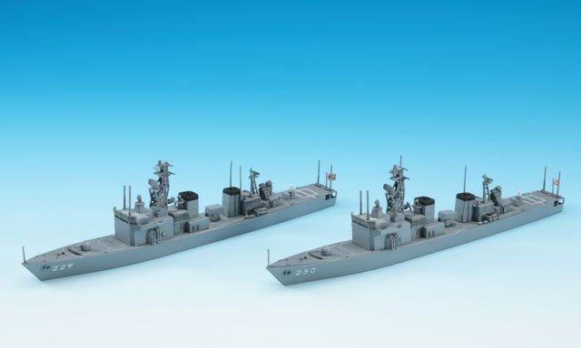 Hasegawa WL013 JMSDF DE 229/230 Abukuma Jintsu 1/700 – Bild 2