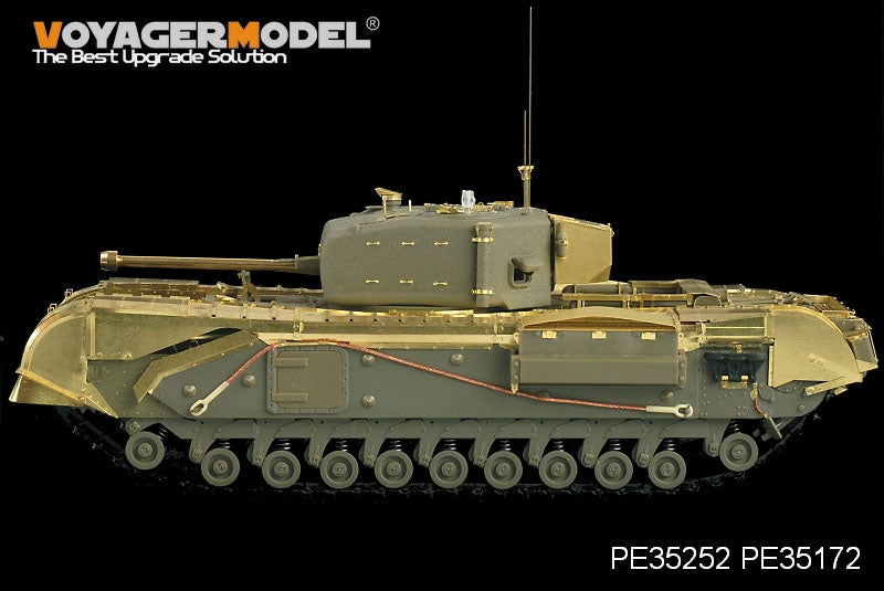 Maquette Voyager PE35252 Char d&amp;#39;infanterie britannique Churchill Mk.IV de la Seconde Guerre mondiale (modèle de base pour AFV CLUB 35154) à l&amp;#39;échelle 1/35 – image 5