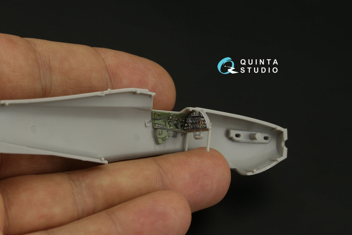 Quinta Studio QD72121 Hurricane Mk.II family 3D-Printed coloured Interior on decal paper (Arma Hobby) 1/72 – immagine 6