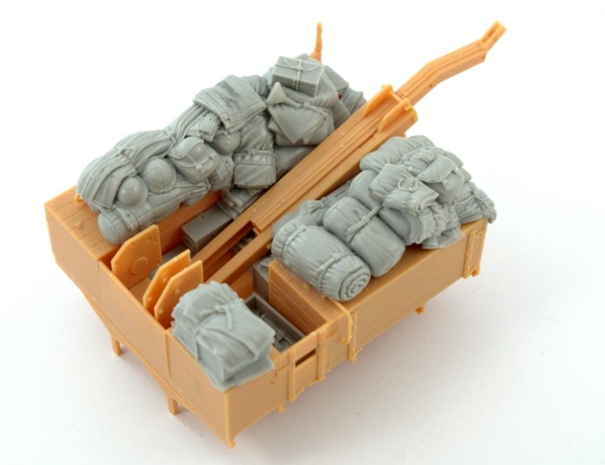 Ensemble de rangement Panzer Art RE35-544 pour « Scammel » au 1/35