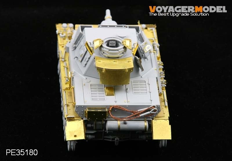 Voyager Model PE35180 WWII Pz.KPfw. IV Ausf F1 &amp;quot;Vorpanzer&amp;quot; for DRAGON 6398 1/35 – immagine 5