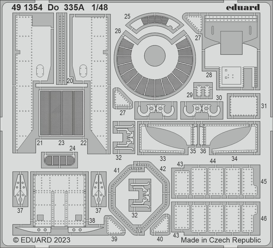 Eduard 491354 Do 335A TAMIYA 1/48 – Bild 2