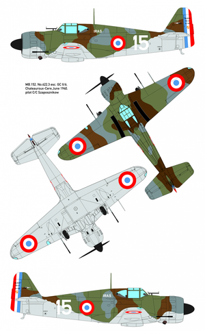 Dora Wings 48019 Bloch MB.152 1/48 – image 5