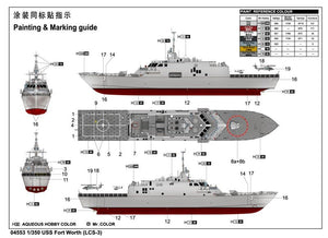 Trumpeter 04553 USS Fort Worth LCS-3 1/350 – zdjęcie 3