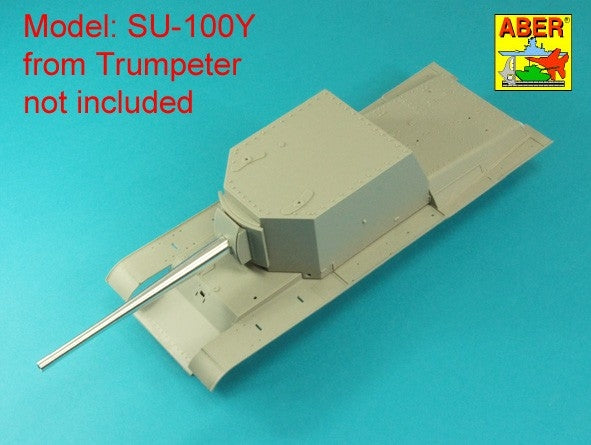 Aber 35L-339 Lufa 130mm B-13 do radzieckiego działa samobieżnego SU-100Y / 130mm Soviet B-13 barrel for SU-100Y SPG 1/35 – zdjęcie 6