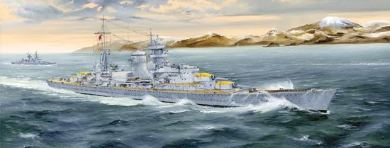Trumpeter 05346 German Heavy Cruiser Blucher 1/350