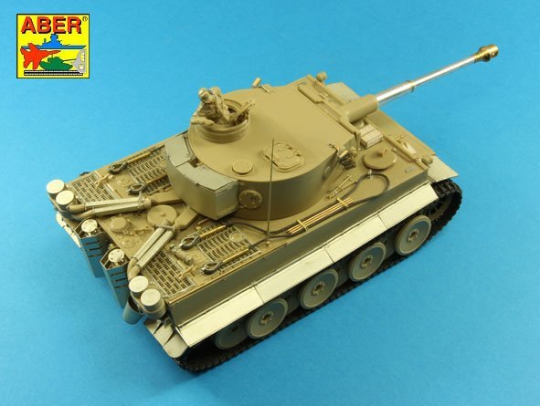 Aber 35K26 Pz.Kpfw. VI Ausf.E ( i.Kfz.181) Tiger I – s.PzAbt. 501 in Tunisia 1/35 – immagine 19