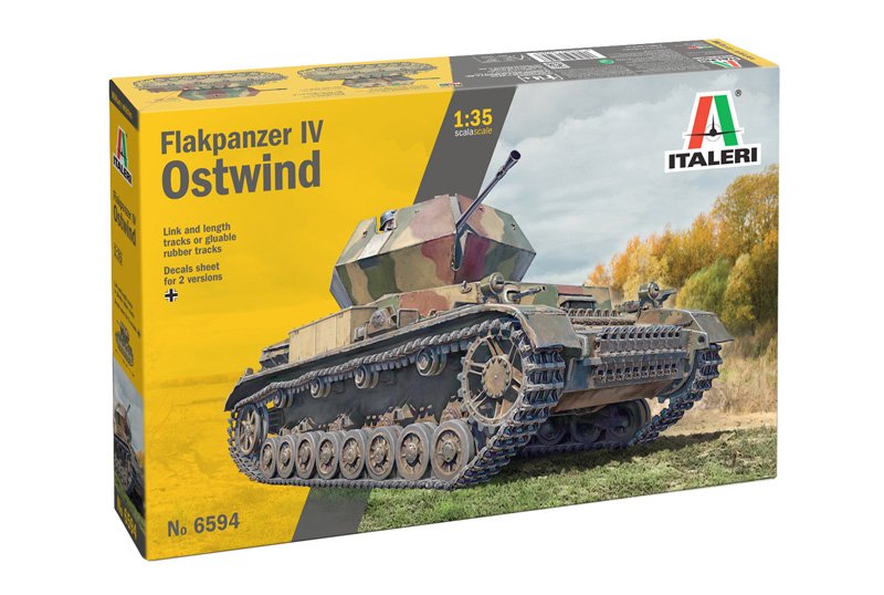 Italeri 6594 Flakpanzer IV Ostwind 1/35 – immagine 2