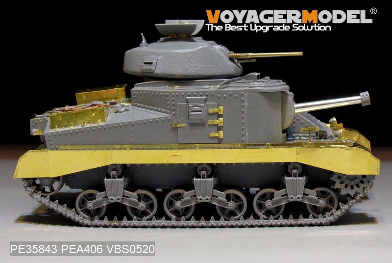 Modèle Voyager PEA406, chenilles de char moyen britannique Grant de la Seconde Guerre mondiale, pour TAKOM 2086 au 1/35 – image 2