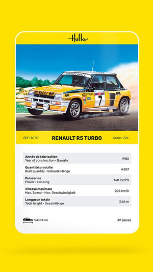 Heller 80717 Renault R5 Turbo 1/24 – image 3