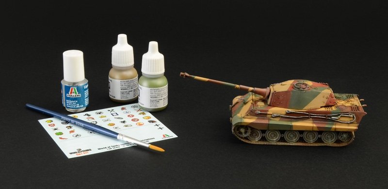 Italeri 74001 TIGER II - WoT- MODEL SET 1/72 – immagine 7