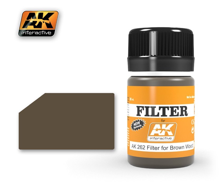 Filtre AK Interactive AK262 pour bois brun 35 ml