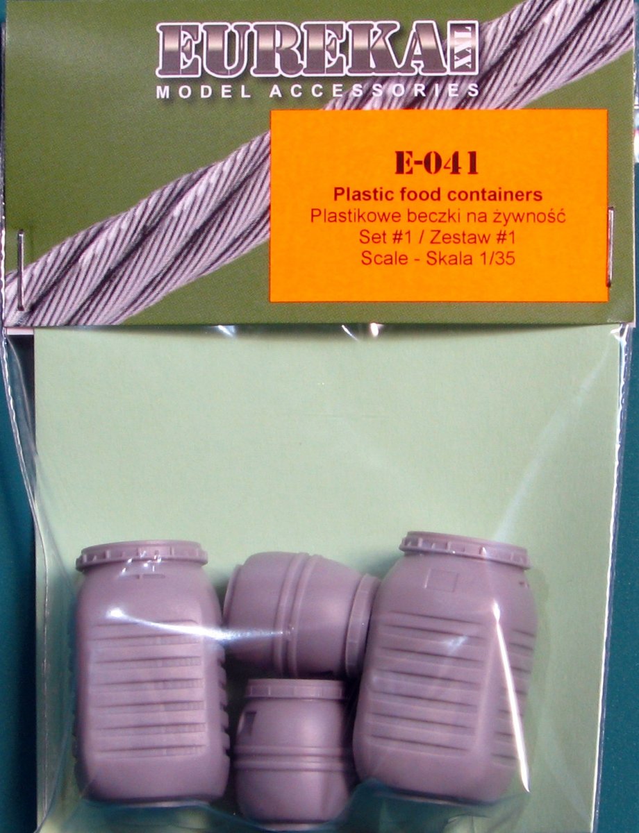 EUREKA XXL E-041 Boîtes alimentaires en plastique, lot de 1 1/35