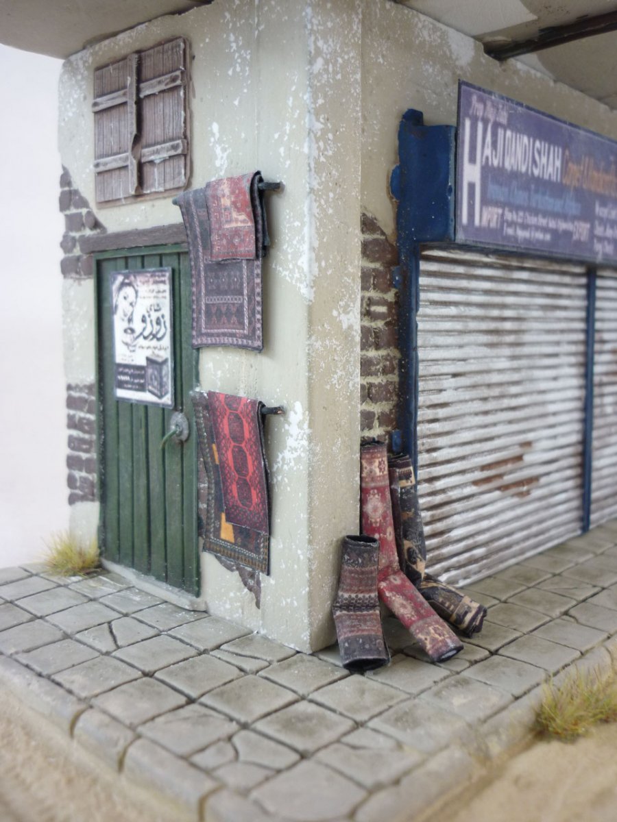 RT-Diorama 35268 Diorama-Base: &amp;quot;The carpet shop&amp;quot; 1/35 – immagine 5