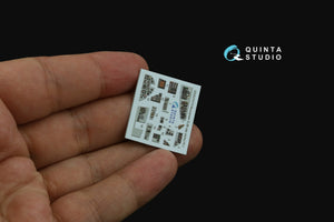 Quinta Studio QD72173 Blackburn Buccanneer S.2B Late 3D-Printed &amp;amp; coloured Interior on decal paper (Airfix) 1/72 – immagine 8