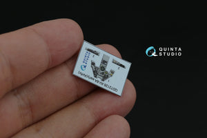 Quinta Studio QD72126 AV-8A early 3D-Printed coloured Interior on decal paper (Airfix) 1/72 – immagine 6