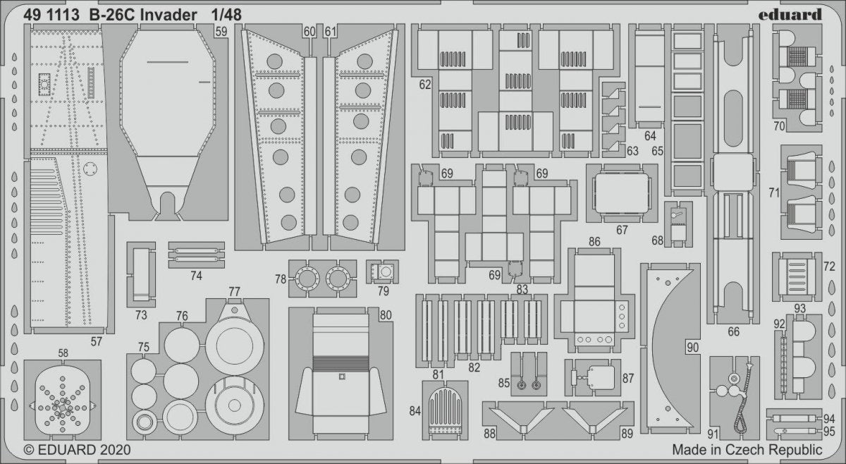 Eduard 491113 B-26C Invader 1/48 ICM – Bild 2