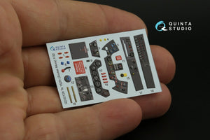 Quinta Studio QD32128 Ta 152H 3D-Printed &amp;amp; coloured Interior on decal paper (Zoukei-Mura) 1/32 – Bild 5