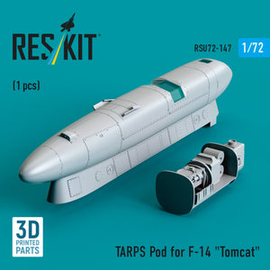 RESKIT RSU72-0147 TARPS pod for F-14 &amp;quot;Tomcat&amp;quot; (1 pcs) (3D Printed) 1/72 – image 3