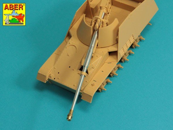 Aber 48L-44 German 88mm Pak 43/1 L/71 barrel for Sd.Kfz.164 &amp;quot;Nashorn&amp;quot; / Lufa Pak 43/1 L/71 88mm do Sd.Kfz.164 &amp;quot;Nashorn&amp;quot; 1/48 – immagine 8