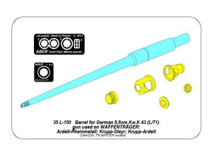 Canon Aber 35L-150 pour canon allemand 8,8 cm PAK-43 utilisé sur Waffentrager (1/35)  – image 16