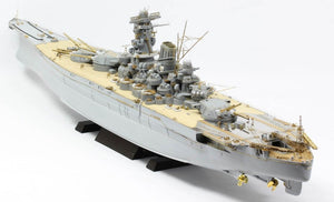 Pontos 37025FN IJN Musashi 1944 Detail up set Advanced Hinoki Tone Deck 1/350 – immagine 7