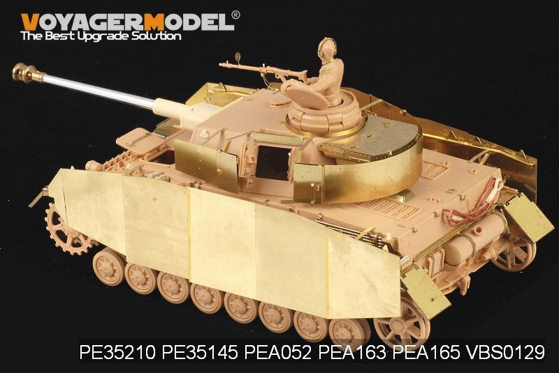Voyager Model PE35210 WWII German Pz.Kpfw.IV Ausf.H for TAMIYA 35209 1/35 – immagine 3