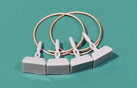 Eureka XXL ER-4805 Towing cable for M1 Abrams 1/48 – image 3