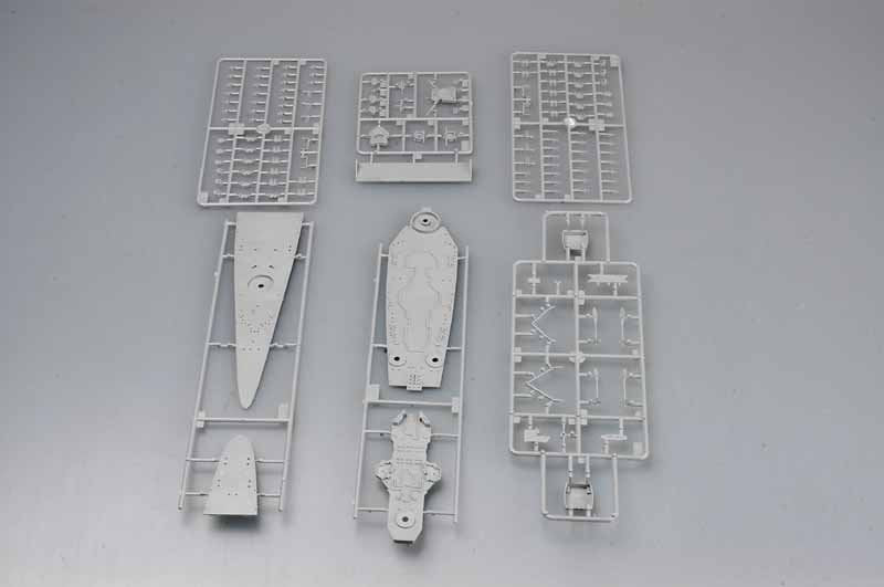 Trumpeter 05751 FRENCH NAVY RICHELIEU 1946 1/700 – immagine 4