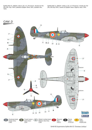 Special Hobby 48195 Supermarine Spitfire Mk. VC &amp;#39;Overseas Jockeys&amp;#39; 1/48 – immagine 5