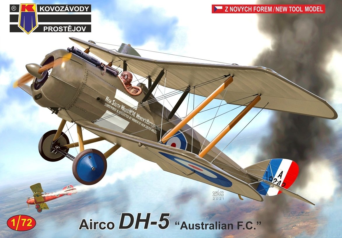 Kovozavody Prostejov KPM0253 Airco DH-5 "Australian FC" 1/72