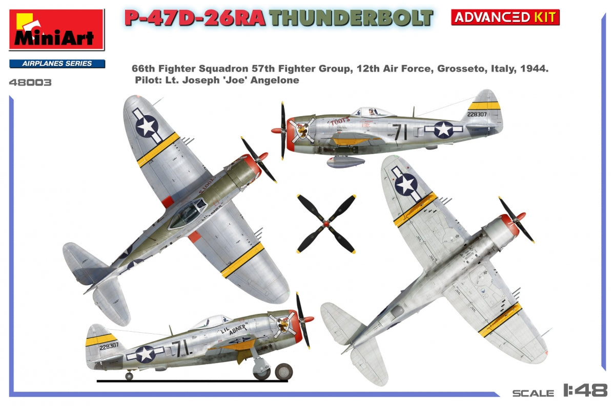 MiniArt 48003 P-47D-26RA THUNDERBOLT. KIT AVANCÉ 1/48 – image 3