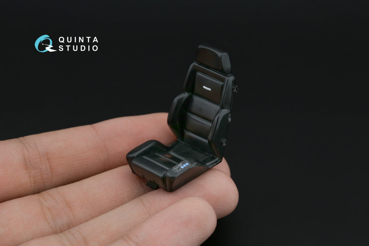 Quinta Studio QD24019 Porsche 911 Turbo (930) 3D-Printed coloured Interior on decal paper (Tamiya) 1/24 – Bild 9