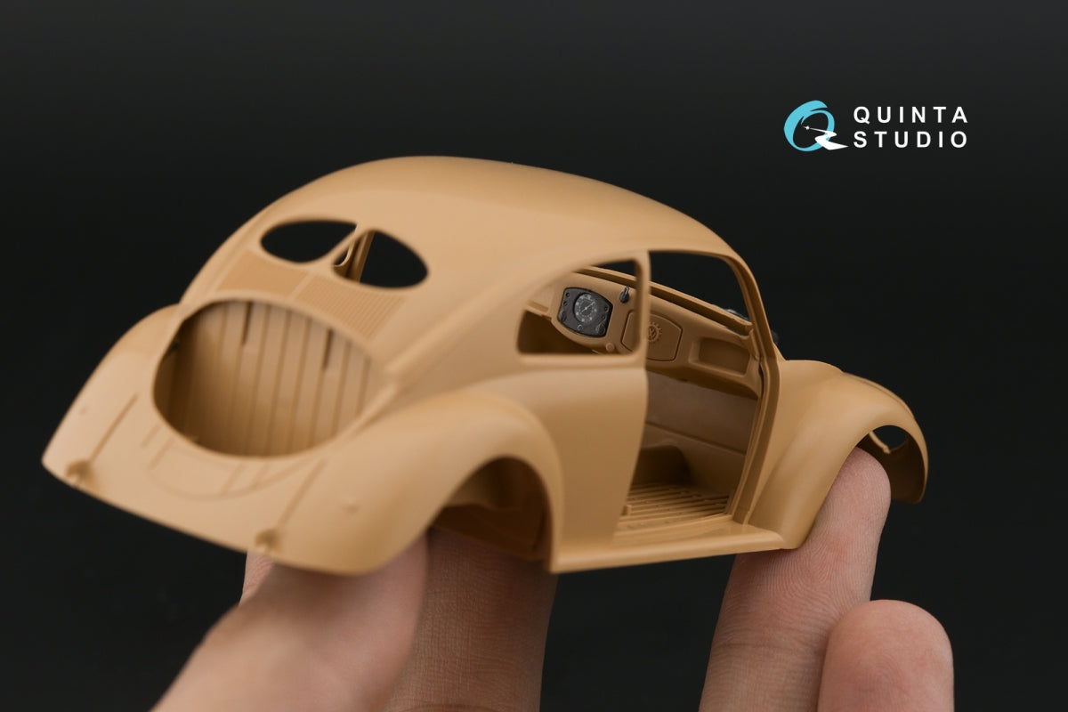 Quinta Studio QD35113 Volkswagen Typ 82E 3D-Printed &amp;amp; coloured Interior on decal paper (RFM) 1/35 – Bild 13