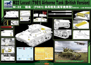 Bronco CB35161 M-22 Locust (T9E1) Airborne Tank (British Version) 1/35 – immagine 2