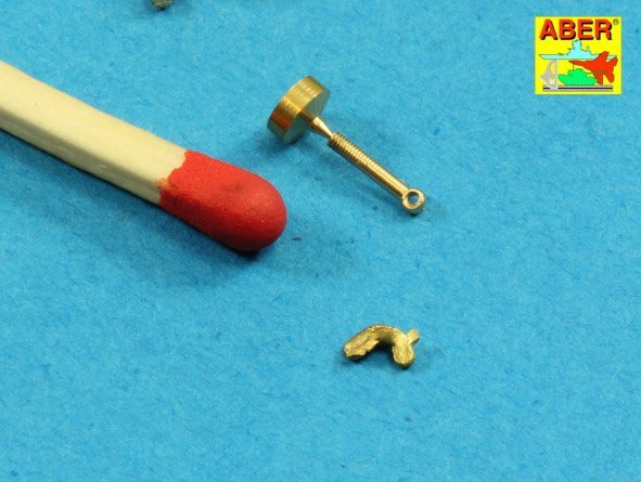 Aber 16105 Wing nuts with turned bolt x 12 pcs. 1/16 – image 3