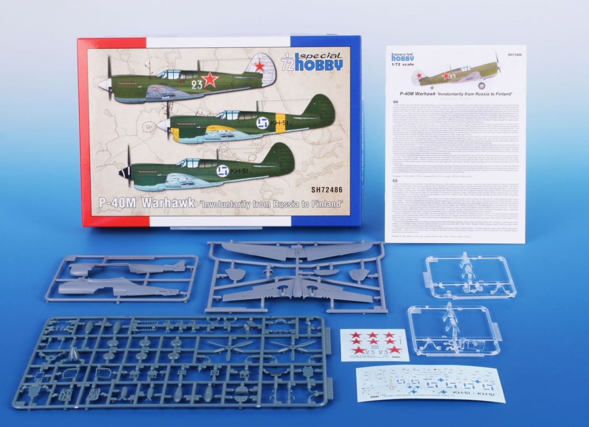 Special Hobby 72486 P-40M Warhawk &amp;#39;Involuntarily From Russia To Finland&amp;#39; 1/72 – zdjęcie 2