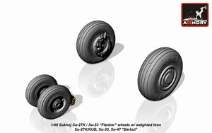 Roues Armory Models AW48023 Sukhoj Su-27K / Su-33 Flanker 1/48 – image 3